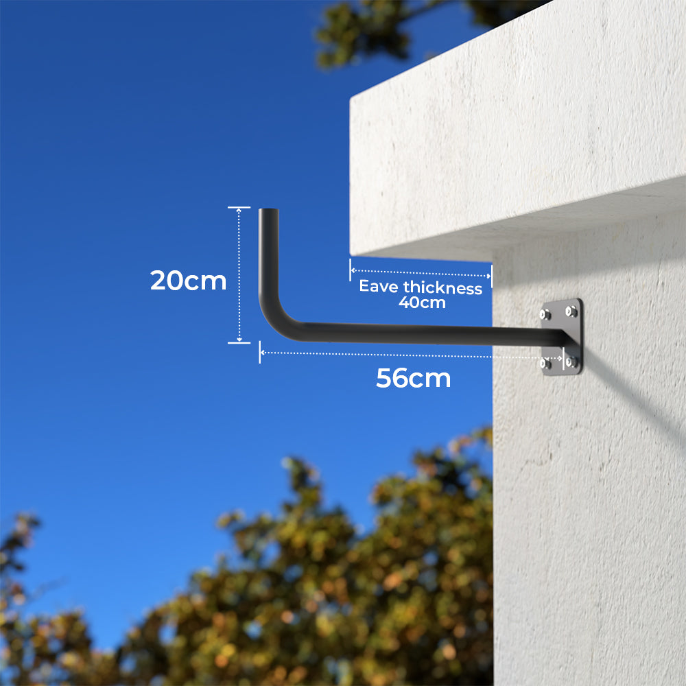 LUBA L-shaped Mounting Rod